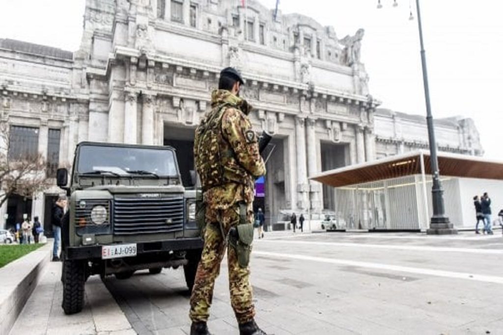 furto latitante bosniaca libico stazione centrale militari