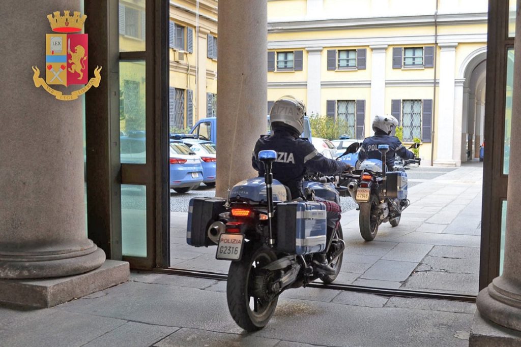 polizia motociclisti nibbio