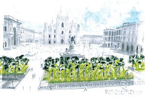 I banani rimarranno in Duomo per altri tre anni