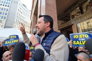 Salvini lancia la sfida a Sala
