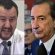 salvini e sala zone rosse Stretta di mano