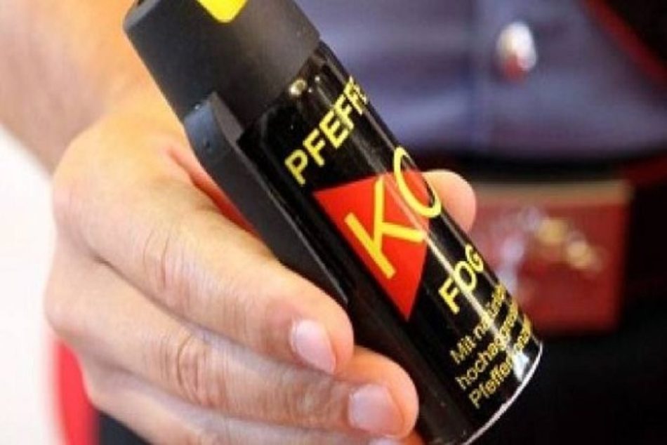 security spray al peperoncino