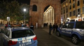 colonne di san lorenzo polizia