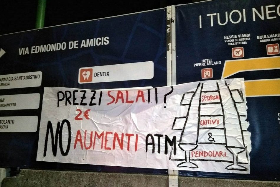 rincaro dei biglietti