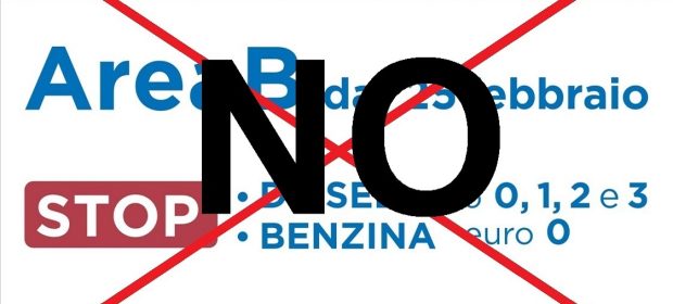 NO area B forza italia