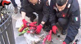 allarme bomba carabinieri artificeri
