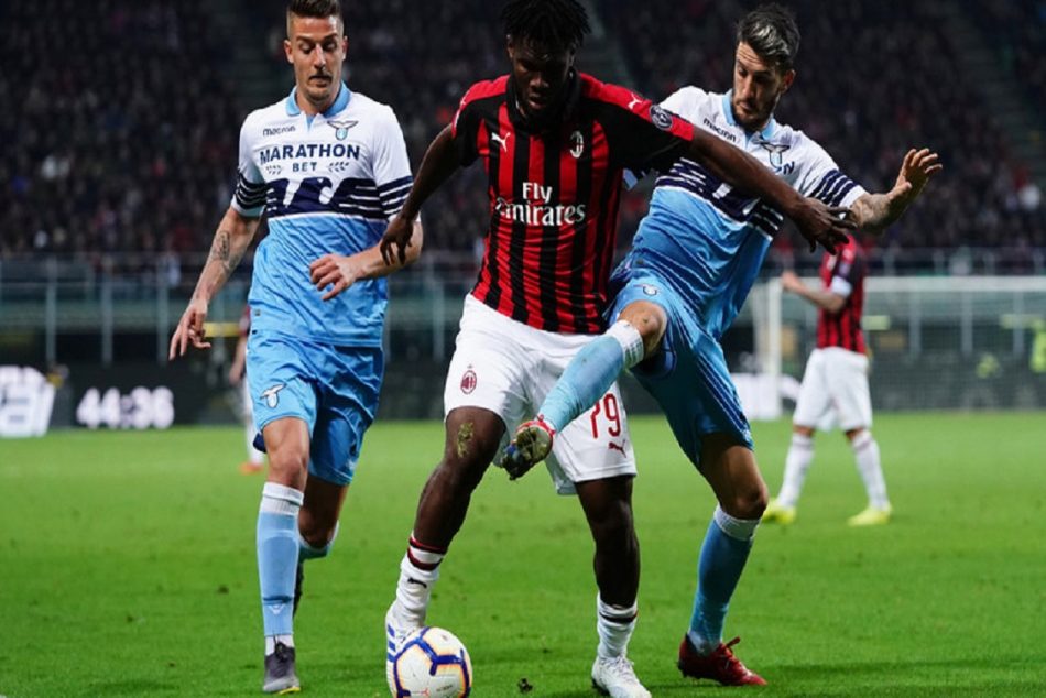 la lazio batte il milan