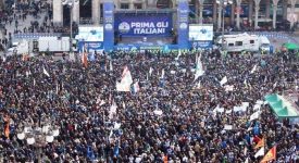 manifestazione della Lega