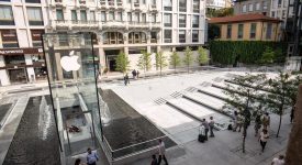 fontana dell'Apple Stor