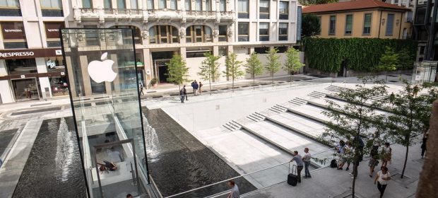 fontana dell'Apple Stor