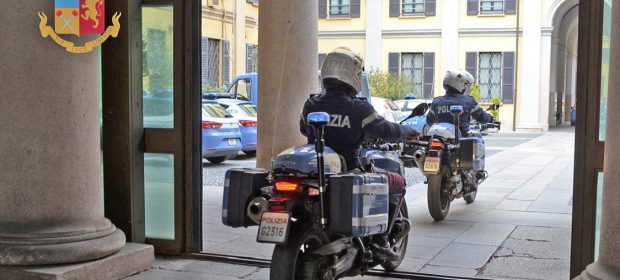 polizia motociclisti nibbio