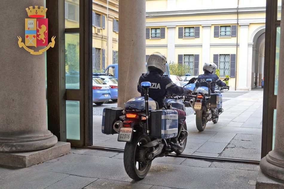 polizia motociclisti nibbio