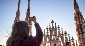 turisti a Milano