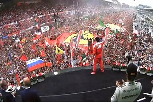 Charles Leclerc trionfa nel Gp d'Italia