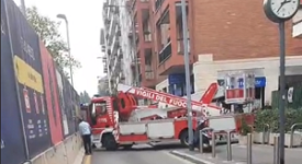 mezzi di soccorso bloccati