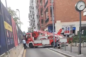 mezzi di soccorso bloccati