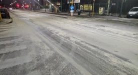 La strada s'imbianca per il bus Atm