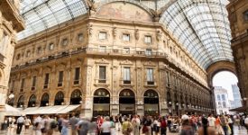 Negozi in Galleria: asta record per Fendi e Dior Galleria diffusi dati errati Galleria Vittorio Emanuele