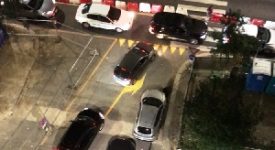 traffico impazzito e sosta impossibile in zona Pacini