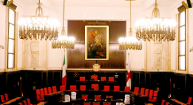 Consiglieri riuniti in videoconferenza, giovedì ripartono le commissioni consiglio comunale Con 26 voti favorevoli e 12 contrari, il Consiglio Comunale di  ha approvato il Piano di Governo del Territorio che comprende il nuovo documento