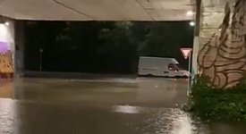 la città è allagata