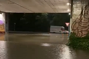 la città è allagata