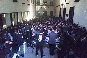 Festa abusiva alla Statale