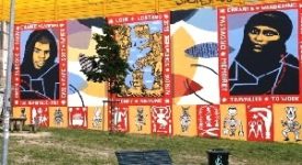 38.000 euro per un murales pro-migranti