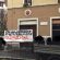 Occupazione lampo degli anarchici in piazzale Ferrara