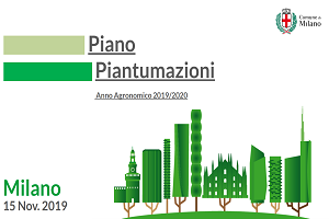 Oltre 20mila alberi in arrivo a Milano
