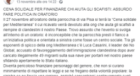 Mediterranea querela il Sindaco Di Stefano