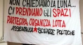 Autonomi occupano aula alla Statale