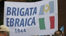 Insulti e aggressione alla Brigata Ebraica