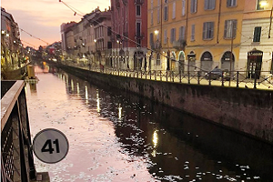 Migliaia banconote da 100 euro nel Naviglio
