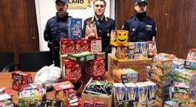 sequestrati 100 Kg di fuochi d’artificio
