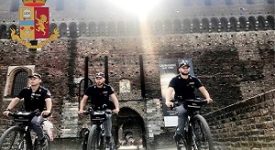 polizia, poliziotti ciclisti