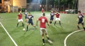 Georgiani bastonano avversari dopo partita a calcetto