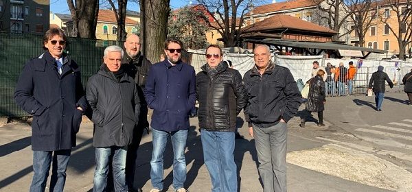 Sopralluogo di Fratelli d'Italia al Pane Quotidiano di viale Monza