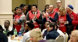 Befana al Principe di Savoia pranzo per 200 senzatetto
