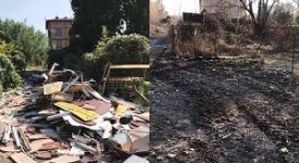Ripulita la discarica abusiva di Ponte Lambro