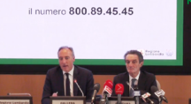 Gli aggiornamenti sull'epidemia dall'Assessore Gallera