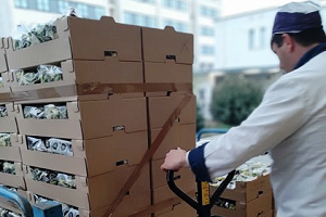 Mense scolastiche chiuse, donate 3 tonnellate di cibo ai poveri