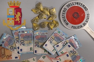Arrestato spacciatore gambiano in Carlo Farini