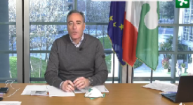 Gallera: si riduce la curva di crescita, fatti 102.000 tamponi