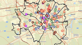 Mappa online delle attività di vicinato che effettuano consegne a domicilio
