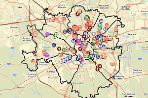 Mappa online delle attività di vicinato che effettuano consegne a domicilio