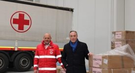 Croce Rossa dona 40 respiratori per l'ospedale in fiera