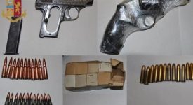 Un arresto per spaccio e detenzione d'armi