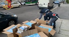 Sequestrato carico di mascherine non a norma