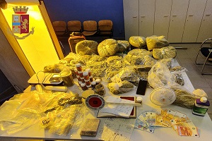 Spacciano droga servendosi di servizi delivery: un arresto e tre denunce